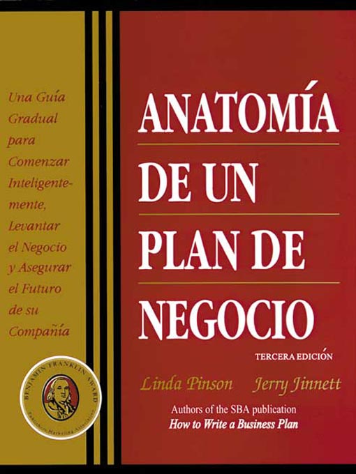 Title details for Anatomia de un Plan de Negocio by Linda Pinson - Wait list